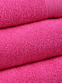 Set de toallas Noa, 3 pzas., 100% algodón
Gramaje superior 450 g/m², Fucsia, Tamaños diferentes