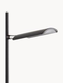 Dimbare LED tafellamp Veneta, Lamp: gecoat metaal, Zwart, B 21 x H 46 cm