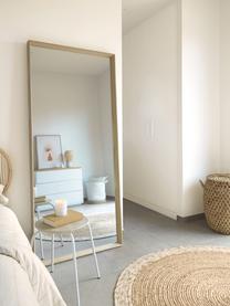 Miroir en bois Nerina, Beige, larg. 80 x haut. 180 cm