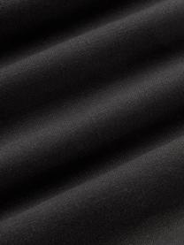 Poszewka na poduszkę z bawełny Vicky, 100% bawełna, Czarny, S 30 x D 50 cm