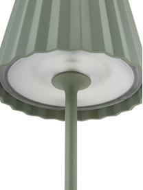 Mobilna lampa zewnętrzna LED z funkcją przyciemniania Trellia, Szałwiowy zielony, Ø 15 x W 38 cm