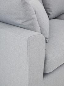 Großes Ecksofa Zach, Bezug: Polypropylen Der hochwert, Füße: Kunststoff, Webstoff Grau, B 300 x T 213 cm, Eckteil links