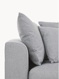 Großes Ecksofa Zach, Bezug: Polypropylen Der hochwert, Füße: Kunststoff, Webstoff Grau, B 300 x T 213 cm, Eckteil links