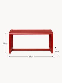 Banc en bois pour enfant Little Architect, Bois de frêne, placage en frêne, MDF

Ce produit est fabriqué à partir de bois certifié FSC® issu d'une exploitation durable, Rouge, larg. 62 x prof. 30 cm