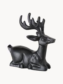 Cerfs décoratifs faits main Tuxel, 2 élém., Aluminium, laqué, Noir, Lot de différentes tailles