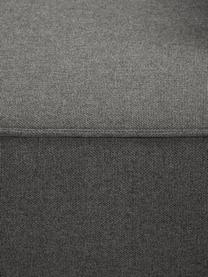 Module méridienne Lennon, Tissu anthracite, larg. 119 x prof. 180 cm, dossier à droite