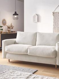 Sofa rozkładana Cocoone (3-osobowa), Tapicerka: 100% poliester, Nogi: drewno bukowe, Beżowy, S 105 x G 200 cm