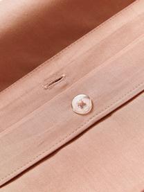 Povlak na přikrývku z bavlněného saténu Comfort, Starorůžová, Š 200 cm, D 200 cm