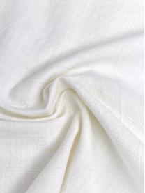 Tovagliolo in cotone Hilma con frange 2 pz, Cotone, Bianco, Larg. 45 x Lung. 45 cm
