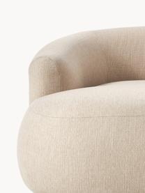 Sillón grande Sofia, Tapizado: 100% polipropileno Alta r, Estructura: madera de abeto, tablero , Patas: plástico El material util, Tejido beige claro, An 145 x F 144 cm