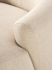 Fauteuil lounge XL Sofia, Tissu beige clair, larg. 140 x prof. 140 cm