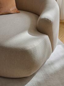 Fauteuil lounge XL Sofia, Tissu beige clair, larg. 140 x prof. 140 cm