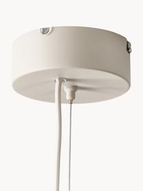 Závěsné kovové LED svítidlo Jari, Béžová, Ø 10 cm, V 40 cm