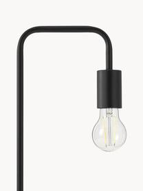 Velká stolní lampa v retro stylu Flow, Černá, Š 18 cm, V 57 cm