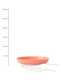 Ontbijtborden Bambino, 2 stuks, Bamboehoutvezels, melamine, voedselveilig
BPA-, PVC- en ftalatenvrij, Koraalrood, Ø 18 x H 3 cm