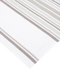 Tischläufer Katie, Baumwolle, Weiß, Beige, 50 x 150 cm