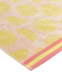 Ręcznik plażowy Citrus Delight, 100% bawełna, Żółty, S 100 x D 180 cm