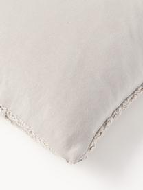 Bavlněný povlak na polštář Bell, 100 % bavlna, Světle béžová, Š 45 cm, D 45 cm