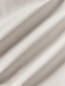 Katoenen kussenhoes Bell, 100% katoen, Lichtbeige, B 45 x L 45 cm