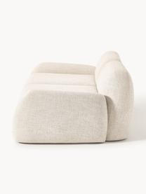 Modulares Sofa Wolke (3-Sitzer) aus Bouclé, Bezug: Bouclé (96 % Polyester, 4, Bouclé Hellbeige, B 256 x T 118 cm