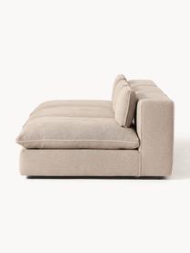 Modulares XL-Sofa Felix (3-Sitzer), Bezug: 100 % Polyester Der strap, Gestell: Massives Kiefern- und Fic, Webstoff Beige, B 300 x T 140 cm