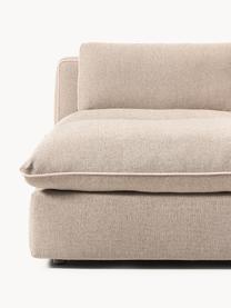 Modulares XL-Sofa Felix (3-Sitzer), Bezug: 100 % Polyester Der strap, Gestell: Massives Kiefern- und Fic, Füße: Kunststoff Dieses Produkt, Webstoff Beige, B 300 x T 140 cm