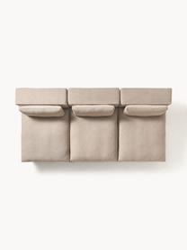 Modulares XL-Sofa Felix (3-Sitzer), Bezug: 100 % Polyester Der strap, Gestell: Massives Kiefern- und Fic, Webstoff Beige, B 300 x T 140 cm