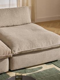 Modulares XL-Sofa Felix (3-Sitzer), Bezug: 100 % Polyester Der strap, Gestell: Massives Kiefern- und Fic, Füße: Kunststoff Dieses Produkt, Webstoff Beige, B 300 x T 140 cm