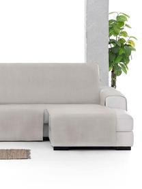 Narzuta na sofę narożną Levante, 65% bawełna, 35% poliester, Szarozielony, S 150 x D 290 cm, prawostronna
