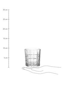 Pohár na vodu Spiritii, 4 ks, Sklo, Priehľadná, Ø 9 x V 9 cm, 360 ml