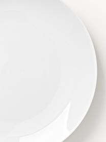 Snídaňové talíře z porcelánu Delight Modern, 4 ks, Porcelán, Bílá, Ø 20 cm