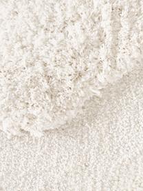 Tappeto soffice dalla forma organica Kyla, Retro: 55% poliestere, 45% coton, Bianco, Larg. 160 x Lung. 230 cm  (taglia M)