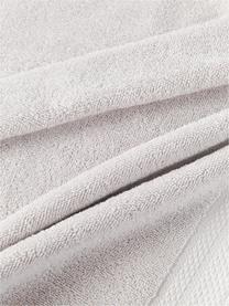 Set de toallas de algodón ecológico Premium, tamaños diferentes, 100% algodón ecológico con certificado GOTS (por GCL International, GCL-300517)
Gramaje superior 600 g/m², Gris claro, Set de 3 (toalla tocador, toalla lavabo y toalla ducha)