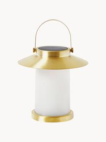 Mobile Dimmbare Aussentischlampe, Goldfarben, Weiss, Ø 23 x H 22 cm