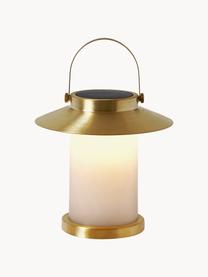 Lampada da tavolo mobile dimmerabile da esterno Brass, Struttura: metallo verniciato a polv, Dorato, Ø 23 x Alt. 22 cm