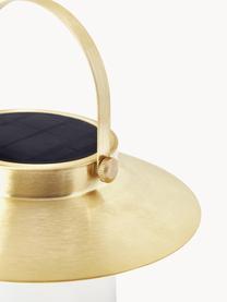 Lámpara de mesa regulable para exterior Brass, Estructura: metal con pintura en polv, Dorado, Ø 23 x Al 22 cm