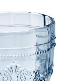 Wijnglazen Syrah met structuurpatroon, 6-delig, Glas, Meerkleurig, Ø 9 x H 15 cm, 230 ml