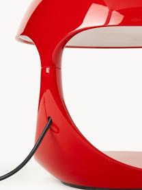 Tafellamp Cobra met draaibare lampenkap, Kunststof, gelakt, Rood, Ø 40 x H 40 cm