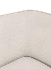 Canapé modulable 3 places beige Ari, Tissu beige, larg. 228 x prof. 77 cm