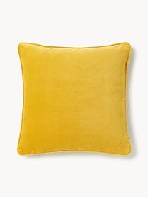 Housse de coussin en velours Dana, 100 % coton

Le matériau est certifié STANDARD 100 OEKO-TEX®, 21.HCN.84376, Hohenstein, Jaune soleil, larg. 40 x long. 40 cm