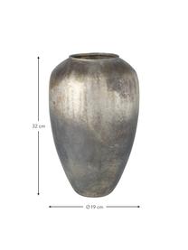 Vase en verre Vexo, Brun antique