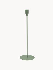 Set 3 candelabri Malte, Metallo rivestito, Verde, Set in varie misure