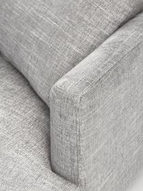 Ecksofa Adrian (3-Sitzer), Bezug: 47 % Viskose, 23 % Baumwo, Gestell: Sperrholz, Webstoff Grau, B 255 x T 182 cm, Eckteil links