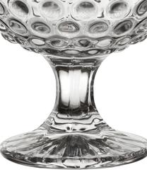 Skleněný pohár na zmrzlinu Perola, Sklo, Transparentní, Ø 12 cm, V 12 cm