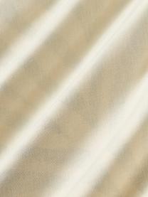 Housse de couette en coton Chase, Blanc cassé, gris foncé, larg. 200 x long. 200 cm