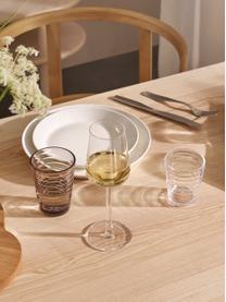 Witte wijnglazen Essence, 2 stuks, Glas, Transparant, Ø 6 x H 23 cm, 330 ml