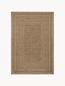 Tapis intérieur-extérieur aspect jute Limonero, 100 % polypropylène, Beige, larg. 80 x long. 150 cm (taille XS)