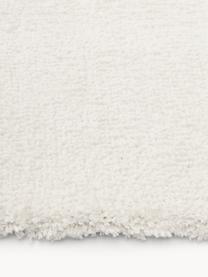 Tapis moelleux à poils longs texturé Rubbie, Blanc crème, larg. 120 x long. 180 cm (taille S)