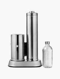 Wassersprudler-Set Carbonator Pro, Flasche: Glas, Silberfarben, glänzend, Set mit verschiedenen Größen