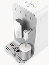 Kaffeemaschine 50's Style, Gehäuse: Kunststoff, Weiß, Silberfarben, matt, B 18 x H 34 cm